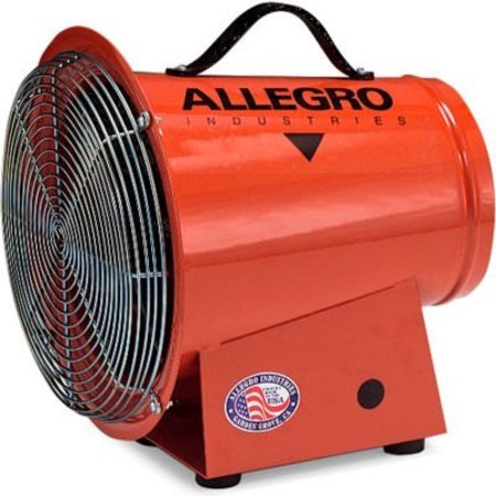 ALLEGRO INDUSTRIES Allegro Industries® Axial Explosion Proof Blower, 890 CFM, 1/3 HP 9513-05